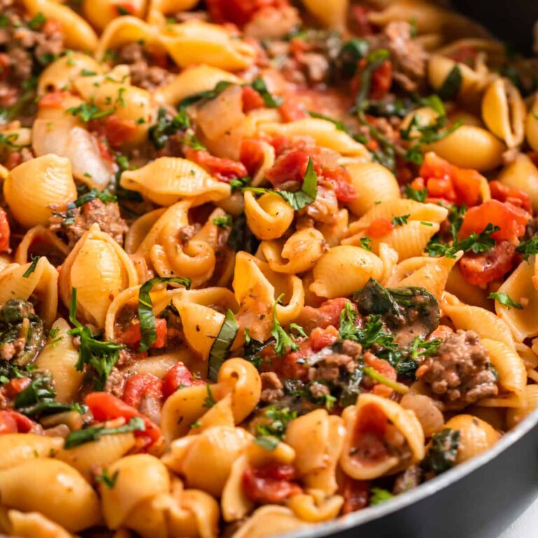 Ground Beef Pasta Skillet: A Comforting One-Pot Wonder